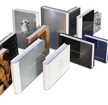 Henrick Photo Album Métal Impression & Cuir