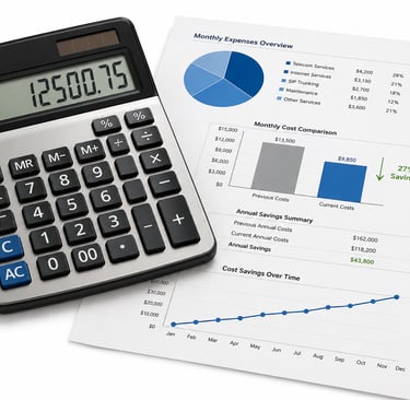 Telecommunications carrier analysis and telecom cost reduction