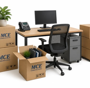 Office relocation and structured cabling services