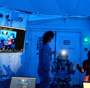 Lunares Research Station - Simulation of a Space Station