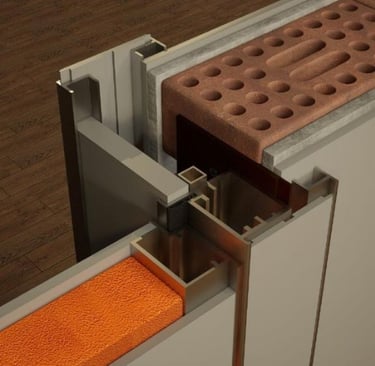 Ościeżnicą ukrytą Alusymmetry