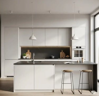 Minimalist Kitchen Design: 8 Sleek & Functional Ideas