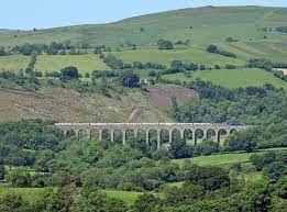 Heart of Wales railway. Cynghordy viaduct