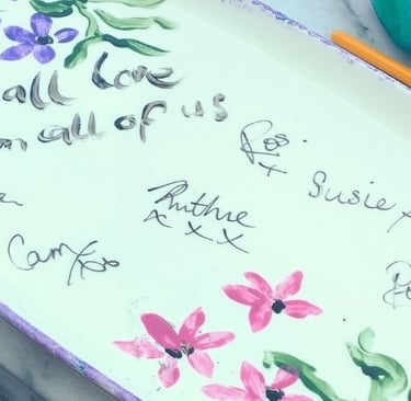 ceramic painting hen party