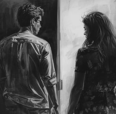 Couple experiencing push–pull dynamics, Friend Indeed emotional support resource on anxious–avoidant