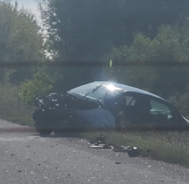 grave acidente na ers-350 em Arambaré