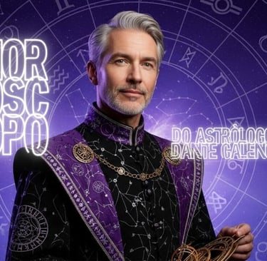 horóscopo do dia com o astrólogo dante galeno