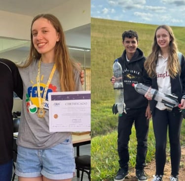 IFSul-Camaquã se destaca na OBA e na MOBFOG com medalha de ouro