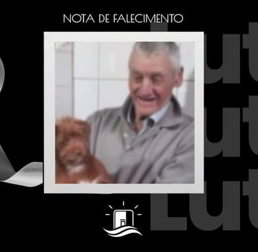 Nota de Falecimento – Luis Carlos, aos 87 anos