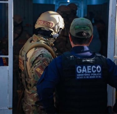 GAECO denuncia 27 integrantes de facção que movimentou mais de R$ 107 milhões no RS