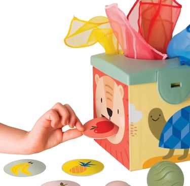 jouet boite magique couleurs 1 an