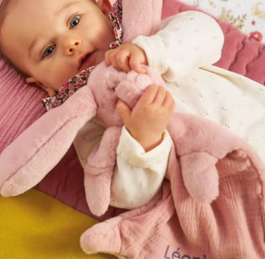 doudou lapin personnalisable