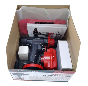 Cordless waterproof drill