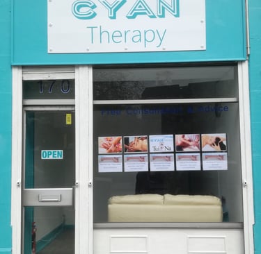 Massage Shop Frontage