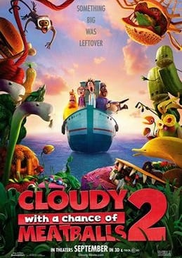 Cloudy with a Chance of Meatballs 2 in 3D