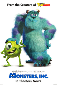 Monsters Inc in 3D