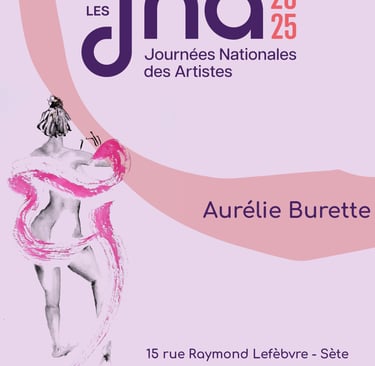 journée national des artistes france sète aurélie burette exposition