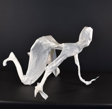 sculpture papier Sète France