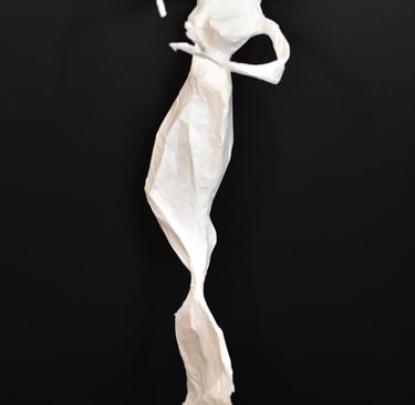 Paper sculptures mermaids Sète escale à Sète 2024