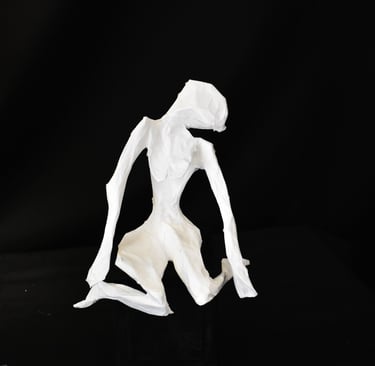 sculpture papier Sète France