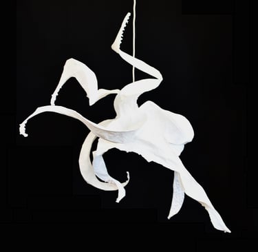 poulpe papier sculpture Sète