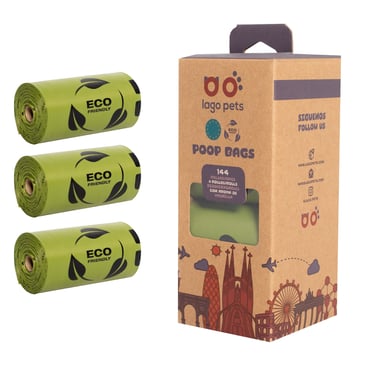Bolsas biodegradables para mascotas