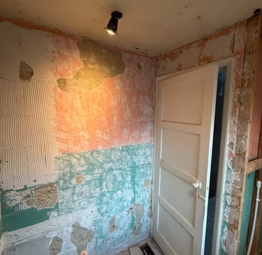 This small bathroom in Elland needed us to work our magic ready for a bathroom refit.