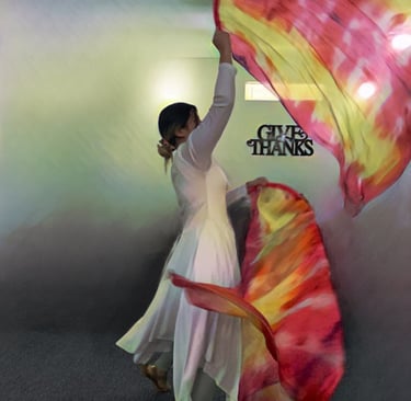 Daughter of the king dancing flags ministry