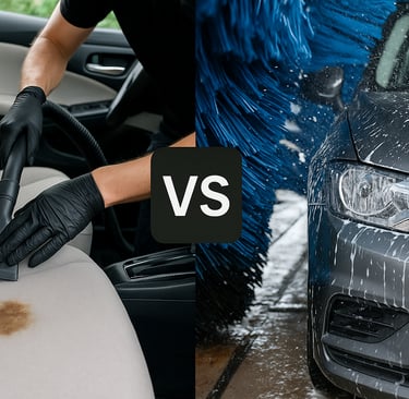 nettoyage voiture intérieur