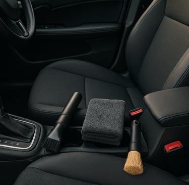 intérieur propre voiture marignane