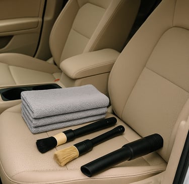 Nettoyage siège cuir marignane