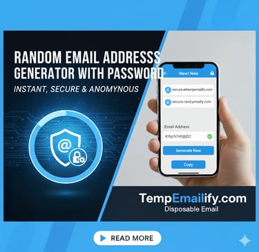 random email address generator with password 