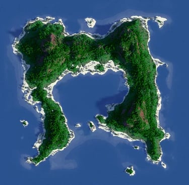 Emerald Cove Island Map