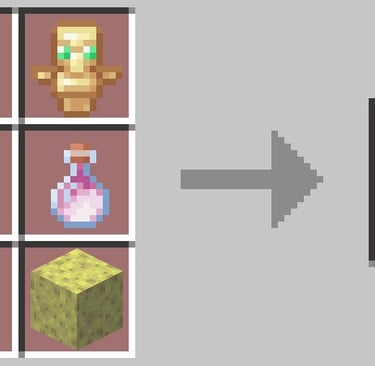 Recipe for making sapling for enchanted golden apples