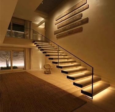 custom modern staircase