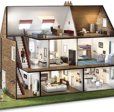 building materials for whole house