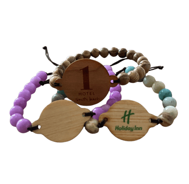 Bracelets RFID à billes personnalisés