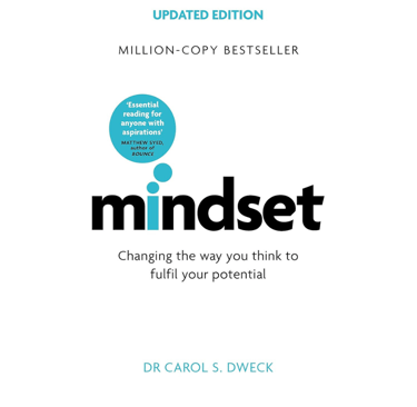 Book title card – Mindset by Carol S. Dweck