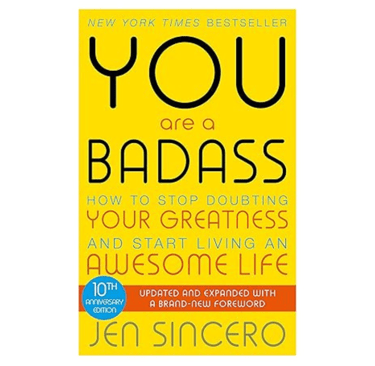 Book title card – You Are a Badass by Jen Sincero