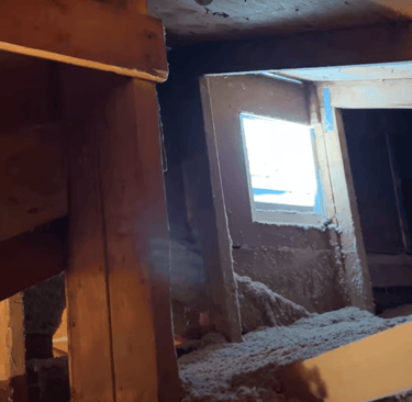 attic fiberglass insulation