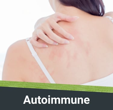 Visual representation of Autoimmune Conditions