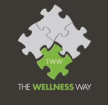 The wellness way logo representing finding the missing piece to your health