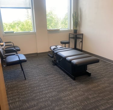 Visual representation of what patients see at their first chiropractic visit