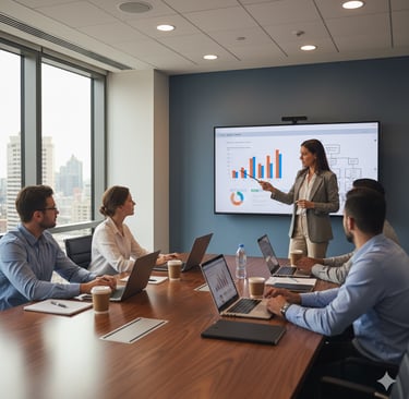 Une équipe bénéficie de conseils de de formation dans le domaine de la qualité