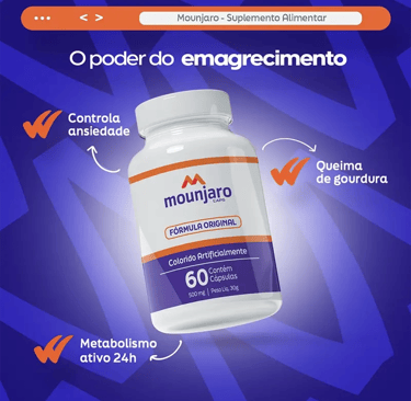 Mounjauro Caps Emagrecer