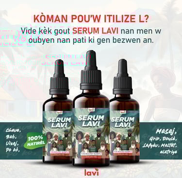 Kòman pouw itilize serum lavi an