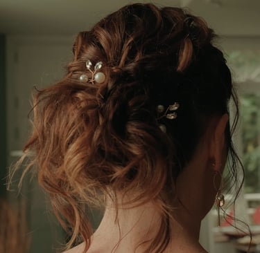 coiffure dela mariée filmé par videaste mariage dinan