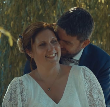 couple mariés filmé par vidéaste de mariage à saint-Malo