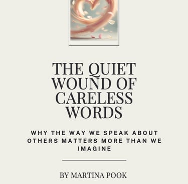 The Quiet Wound Of Careless Words E-Book