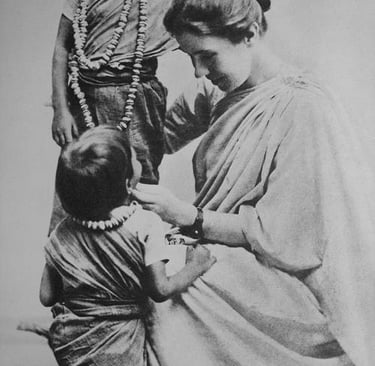 Amy Carmichael with Children
